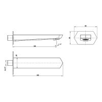 Товар: Излив для смесителя Lemark Хром арт-LM3981C - фото 2 Излив для смесителя Lemark Хром арт-LM3981C — фото 2, Изливы
