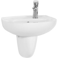 Раковина Creavit Trend 46 Белая арт-TP030-00CB00E-0000 — фото 2, Раковины подвесные