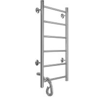 Электрический полотенцесушитель Domoterm Аврора DMT 109-6 40x80 EK L Хром арт-DMT109-640x80EKL — фото 4, Электрические полотенцесушители