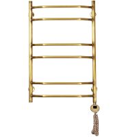 Электрический полотенцесушитель Domoterm Лаура П6 500x800 АБР ER Античная бронза арт-ЛаураП6500x800АБРER — фото 1, Электрические полотенцесушители