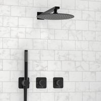 Встраиваемый комплект для душа с верхней душевой насадкой и лейкой арт-A5251.299.219.258.302.242.217 — фото 1, Встраиваемые душевые комплекты