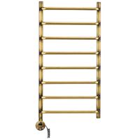 Электрический полотенцесушитель Domoterm Стефано П8 400x800 АБР EL Античная бронза арт-СтефаноП8400x800АБРEL — фото 1, Электрические полотенцесушители