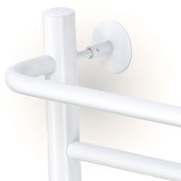 Электрический полотенцесушитель Comfysan Capri EC-8 80x40 с полкой Белый матовый арт-012748 — фото 4, Электрические полотенцесушители