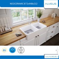 Мойка для кухни ALVEUS NEOCERAMIC 872x448x212 арт-227983.0 — фото 1, Кухонные мойки