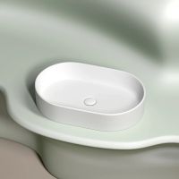 Раковина-чаша Ceramicanova Element 61 Белая матовая арт-CN6048MW — фото 13, Раковины накладные