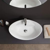 Раковина Bond 59 Белая глянцевая арт-S15-590 — фото 3, Раковины накладные