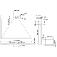 Товар: Alme Душевой поддон арт-15T07 - фото 3 Alme Душевой поддон арт-15T07 — фото 3, Душевые поддоны из искусственного камня
