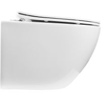 Унитаз Azario Grado подвесной Белый с сиденьем Микролифт арт-AZ-0046 — фото 8, Подвесные унитазы