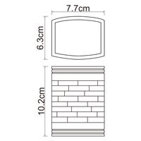 Main K- Стакан для зубных щеток арт-4728 — фото 5, Стаканы для зубных щеток
