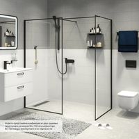 Товар: Душевая перегородка Iddis Slide 110x195 профиль Черный стекло прозрачное арт-SLI8BS7i23 - фото 2 Душевая перегородка Iddis Slide 110x195 профиль Черный стекло прозрачное арт-SLI8BS7i23 — фото 2, Душевые перегородки