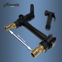 Гигиенический душ со смесителем Maretti Project Black Черный матовый арт-PB30RN69 — фото 3, Гигиенические души