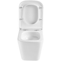 Унитаз Lemark Florex подвесной Белый глянец с сиденьем Микролифт арт-9614001 — фото 15, Подвесные унитазы