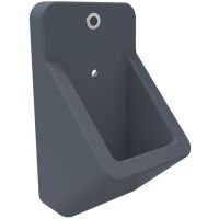 Писсуар Creavit подвесной Базальт арт-TP640-00BM00E-0000 — фото 1, Писсуары