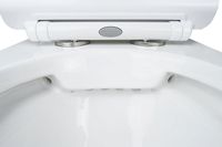 Унитаз компакт Azario Fretta Round с бачком и сиденьем Микролифт арт-AZ-7121 — фото 5, Напольные унитазы