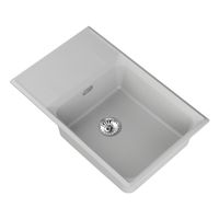 Мойка кухонная Point Этна 78 белый арт-PN3012W — фото 4, Кухонные мойки