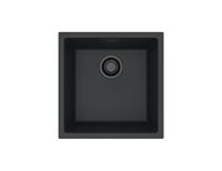 Мойка для кухни ALVEUS OMNI 20 GRANITAL DEEP BLACK-G90 BE 450x450x198 с сифоном 1148151 арт-1150050.0 — фото 1, Кухонные мойки