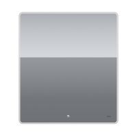 Товар: Зеркало POINT, 80x90 см, сенсорный выключатель, LED-подсветка арт-99.9029 - фото 3 Зеркало POINT, 80x90 см, сенсорный выключатель, LED-подсветка арт-99.9029 — фото 3, Зеркала в ванную комнату