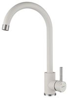 GRANFEST QUARZ Смеситель для кухни U-обр. D-35мм белый арт. GF- арт-Z-5410 белый — фото 1, Смесители для кухни