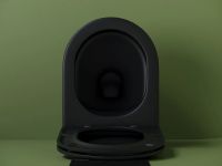 Товар: Унитаз Ceramicanova Ulma Rimless подвесной Черный матовый с сиденьем Микролифт арт-CN4006MB - фото 5 Унитаз Ceramicanova Ulma Rimless подвесной Черный матовый с сиденьем Микролифт арт-CN4006MB — фото 5, Подвесные унитазы