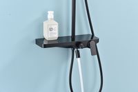 Товар: Душевая система Raglo Черная матовая арт-R60.24.06 - фото 9 Душевая система Raglo Черная матовая арт-R60.24.06 — фото 9, Душевые стойки