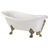 Ванна из искусственного камня Veragio Markiza 185x82 без гидромассажа арт-30252 — фото 5, Ванны из искусственного камня