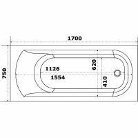 Товар: Акриловая ванна Bas Нирвана 170x75 без гидромассажа арт-В 00115 - фото 2 Акриловая ванна Bas Нирвана 170x75 без гидромассажа арт-В 00115 — фото 2, Акриловые ванны