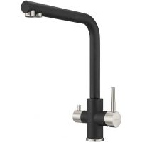 Смеситель для кухни Milacio Ultra Черный матовый арт-MCU.553.MB — фото 7, Смесители для кухни