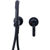 Гигиенический душ со смесителем Bronze de Luxe 1760'S Loft Черный матовый арт-3253SB — фото 5, Гигиенические души