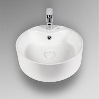 Раковина Bond 41 Белая глянцевая арт-S03-410 — фото 4, Раковины накладные