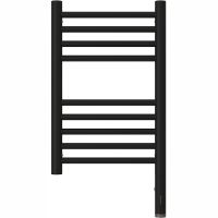 Электрический полотенцесушитель Сунержа Богема 3.0 прямая 500x300 R Черный матовый арт-31-5805-5030 — фото 1, Электрические полотенцесушители
