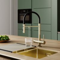 Смеситель для кухни Iddis Ace Золото матовое арт-ACEMGFFi05 — фото 6, Смесители для кухни