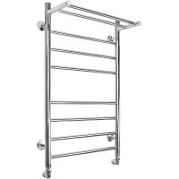 Водяной полотенцесушитель Domoterm Медея сп П8 500x800 с полкой Хром арт-МедеяспП8500x800 — фото 3, Водяные полотенцесушители