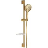 Душевой гарнитур AQUAme Золото глянцевое арт-AQM8101GG — фото 1, Душевые гарнитуры на штанге