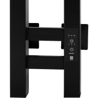 Электрический полотенцесушитель Energy Dart 1200x100 Черный матовый арт-EETR0DART12010R905M — фото 7, Электрические полотенцесушители