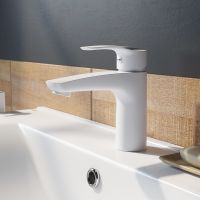 Смеситель для раковины Iddis Ray Белый матовый арт-RAYWT00i01 — фото 4, Смесители для раковины