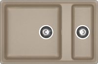GRANFEST Мойка LEVEL 760K 1,5-чаши 760*500 песочный арт.GF- арт-LV-760K песочный — фото 2, Кухонные мойки
