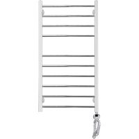 Электрический полотенцесушитель Domoterm Куба П10 500x1000 ER Хром арт-КубаП10500x1000ER — фото 1, Электрические полотенцесушители