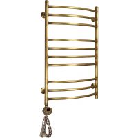 Электрический полотенцесушитель Domoterm Калипсо П10 500x800 АБР EL Античная бронза арт-КалипсоП10500x800АБРEL — фото 3, Электрические полотенцесушители