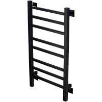 Электрический полотенцесушитель Comfysan Pioli-K EC-8 80x40 Черный матовый арт-014254 — фото 1, Электрические полотенцесушители