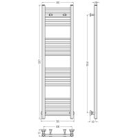 Водяной полотенцесушитель Сунержа Модус 1200х300 Золото арт-03-0250-1230 — фото 3, Водяные полотенцесушители