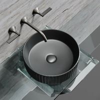 Товар: Раковина-чаша Ceramicanova Element 36 Темный антрацит матовый арт-CN6057MDH - фото 13 Раковина-чаша Ceramicanova Element 36 Темный антрацит матовый арт-CN6057MDH — фото 13, Раковины накладные