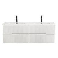 База под раковину подвесная CEZARES арт-DUET-N-1400-4C-SO-2-BL — фото 1, Тумбы под раковину