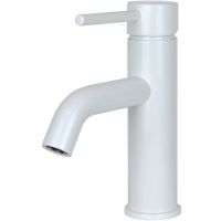 Смеситель для раковины Bronze de Luxe Scandi Белый глянцевый арт-1451W — фото 1, Смесители для раковины