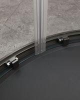 Душевой уголок CEZARES арт-MOLVENO-R-2-90-C-GM-IV — фото 5, Душевые уголки четверть круга