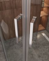 Душевой уголок CEZARES арт-MOLVENO-RH-2-110/80-C-Cr-IV — фото 3, Асимметричные душевые уголки