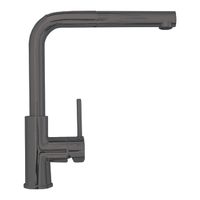 Смеситель для кухни ALVEUS ZEOS P MONARCH ANTHRACITE арт-1136504.0 — фото 1, Смесители для кухни