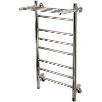 Электрический полотенцесушитель Comfysan Luce EC-8 80x40 с полкой Хром арт-013578 — фото 1, Электрические полотенцесушители