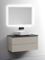 Столешница для ванной комнаты SANCOS 1000х460 , арт. арт-TT100A1 — фото 8, Столешницы под раковину