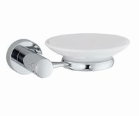 Товар: Аксесс Donau K- Мыльница (блистер), КЕРАМИКА, хром, WasserKRAFT арт-9429C - фото 3 Аксесс Donau K- Мыльница (блистер), КЕРАМИКА, хром, WasserKRAFT арт-9429C — фото 3, Мыльницы