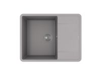 Florentina Мойка "Пьемонт" 650, серый шелк арт-17.030.C0650.307 — фото 1, Кухонные мойки